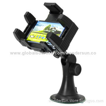 Car GPS Holder, 85-175mm Opening Width, OEM/ODM Orders Welcomed